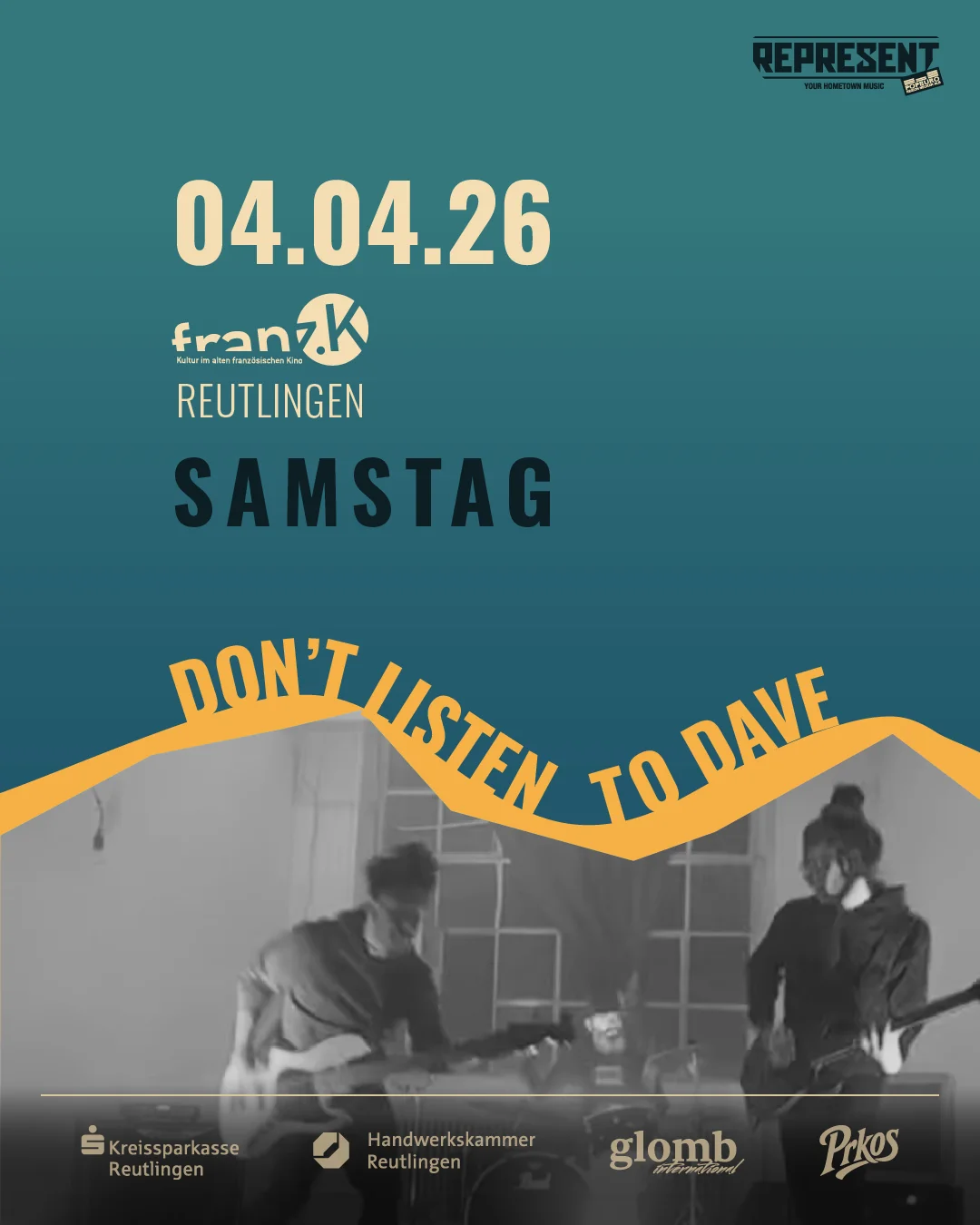 don't listen to dAVE. – REPRESENT 2026