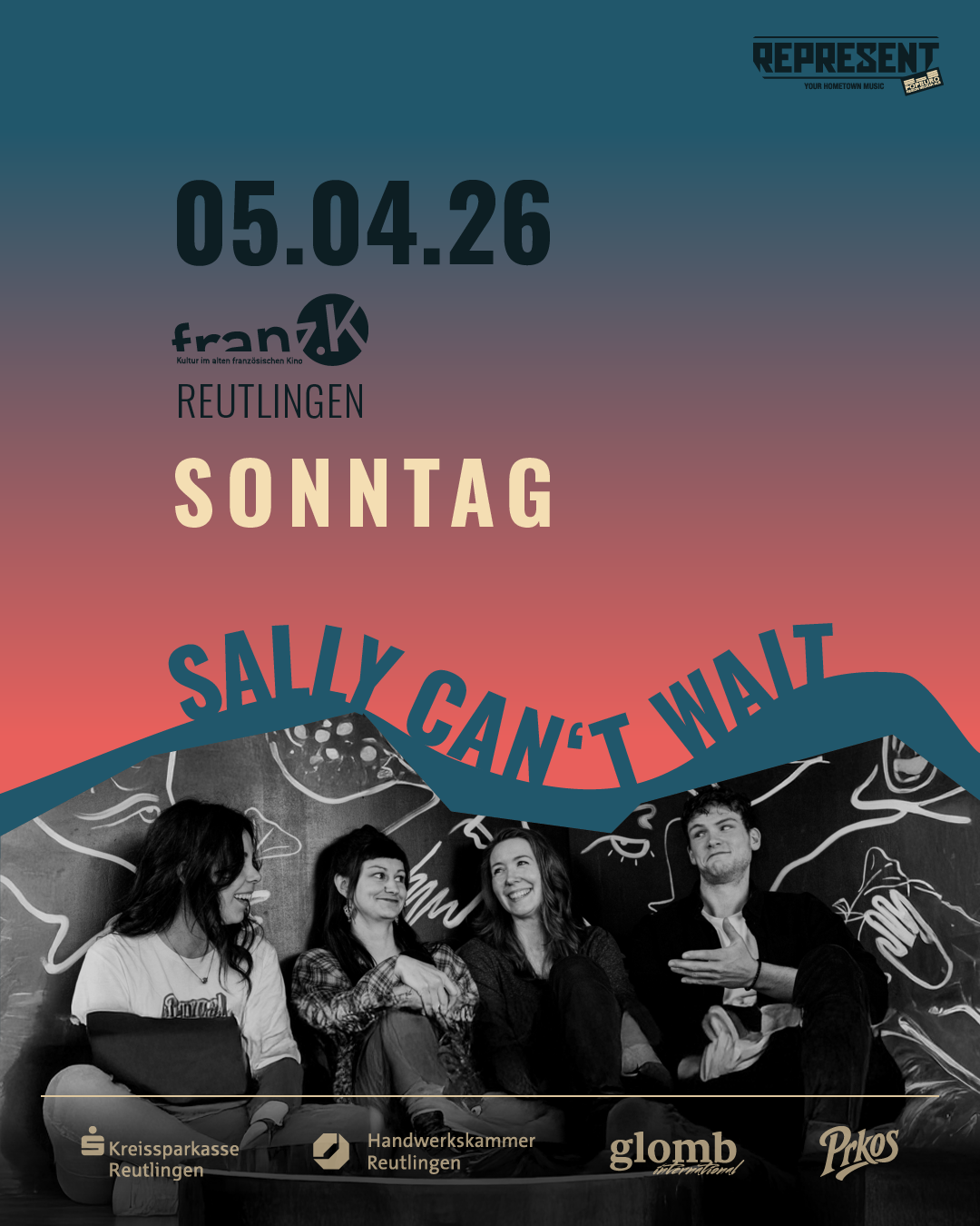 Sally Can't Wait – REPRESENT 2026