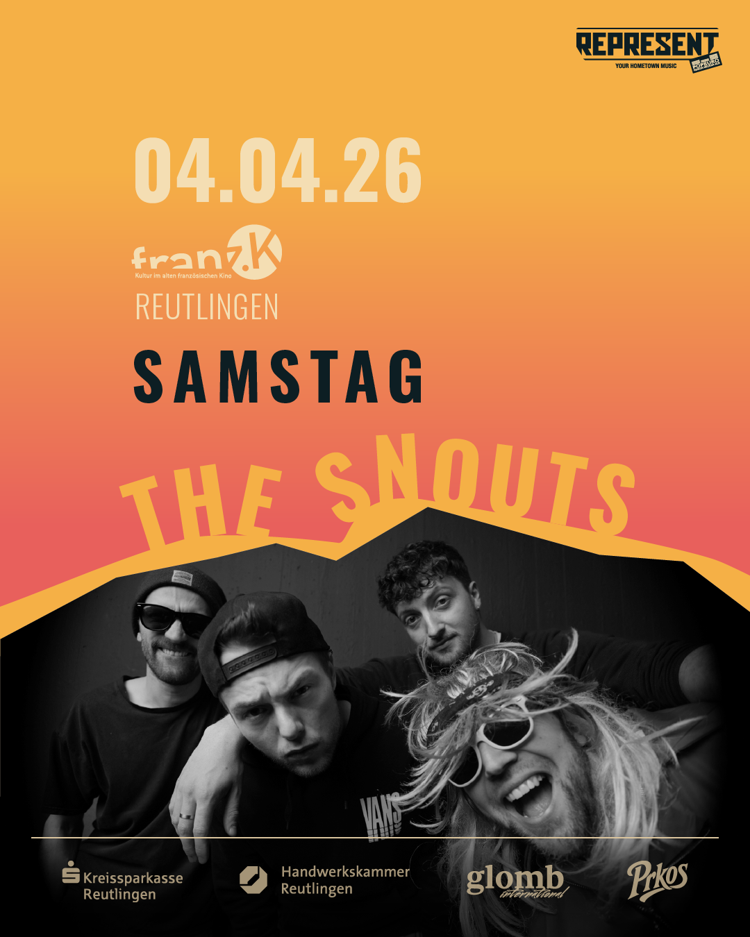 The Snouts – REPRESENT 2026